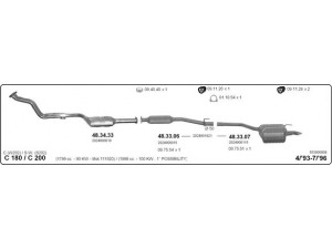 IMASAF 553000008 išmetimo sistema 
 Išmetimo sistema -> Išmetimo sistema, visa