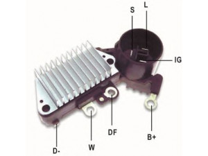 MAGNETI MARELLI 940016083100 reguliatorius, kintamosios srovės generatorius
27700-16010, 27700-50010, 27700-74010