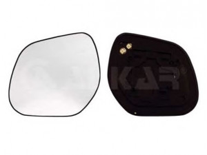 ALKAR 6431859 veidrodėlio stiklas, išorinis veidrodėlis 
 Kėbulas -> Keleivių kabina -> Veidrodėlis
8151 LS, 7632A470