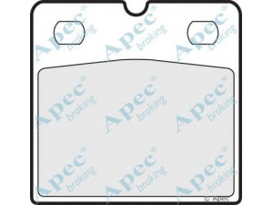 APEC braking PAD1422 stabdžių trinkelių rinkinys, diskinis stabdys 
 Techninės priežiūros dalys -> Papildomas remontas
420698451D, C2C13800