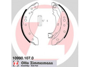 ZIMMERMANN 10990.107.0 stabdžių trinkelių komplektas 
 Techninės priežiūros dalys -> Papildomas remontas
4241L0, 424201