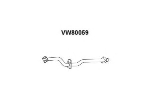 VENEPORTE VW80059 išleidimo kolektorius
075253101C, 075253101M