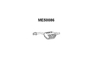 VENEPORTE ME50086 vidurinis duslintuvas 
 Išmetimo sistema -> Duslintuvas
1244900615, 1244902221, 1244919901