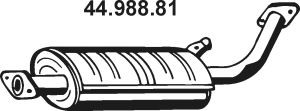 EBERSPÄCHER 44.988.81 vidurinis duslintuvas 
 Išmetimo sistema -> Duslintuvas
20100-22J03