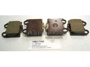 ASHUKI 1083-7102 stabdžių trinkelių rinkinys, diskinis stabdys 
 Techninės priežiūros dalys -> Papildomas remontas
04466-30120, 04466-30121, 04466-30161