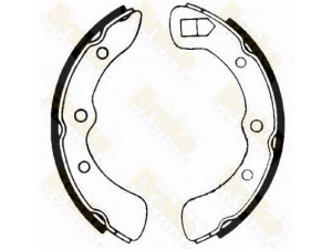 Brake ENGINEERING SH1139 stabdžių trinkelių komplektas 
 Techninės priežiūros dalys -> Papildomas remontas
0449587201, 0449587201000, 0449587502