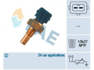 FAE 32520 siuntimo blokas, aušinimo skysčio temperatūra 
 Elektros įranga -> Jutikliai
GTR 198