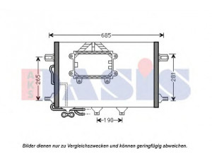 AKS DASIS 122030N kondensatorius, oro kondicionierius 
 Oro kondicionavimas -> Kondensatorius
2115000554, A2115000554