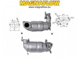 MAGNAFLOW 65605D katalizatoriaus keitiklis 
 Išmetimo sistema -> Katalizatoriaus keitiklis
2080000Q0B, 4432748, 8200672823