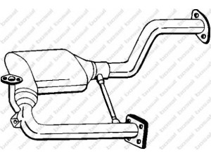 BOSAL 098-489 katalizatoriaus keitiklis 
 Išmetimo sistema -> Katalizatoriaus keitiklis
638 490 07 22