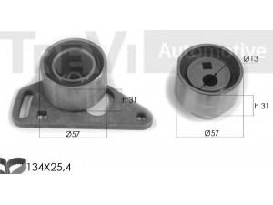 TREVI AUTOMOTIVE KD1189 paskirstymo diržo komplektas 
 Techninės priežiūros dalys -> Papildomas remontas
083125, 083129, 0831S5, 083125