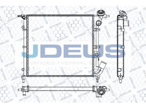 JDEUS RA0230251 radiatorius, variklio aušinimas 
 Aušinimo sistema -> Radiatorius/alyvos aušintuvas -> Radiatorius/dalys
6006000710, 7700784037, 7700805486