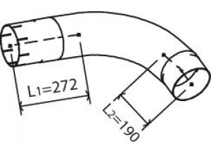 DINEX 28771 išleidimo kolektorius 
 Išmetimo sistema -> Išmetimo vamzdžiai
41017427