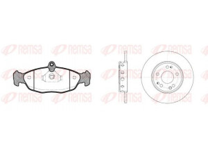 REMSA 8393.01 stabdžių rinkinys, diskiniai stabdžiai 
 Stabdžių sistema -> Diskinis stabdys -> Stabdžių remonto rinkinys
JLM11903, 1605810, 1605824, 1605881
