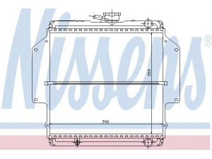 NISSENS 64184 radiatorius, variklio aušinimas 
 Aušinimo sistema -> Radiatorius/alyvos aušintuvas -> Radiatorius/dalys
17700-83000, 17700-83001, 1770083002