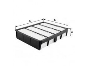 UNIFLUX FILTERS XA1049 oro filtras 
 Filtrai -> Oro filtras
17801-07020, 17801-46060, 1780107020