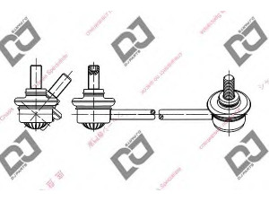 DJ PARTS DL1233 šarnyro stabilizatorius 
 Ašies montavimas/vairavimo mechanizmas/ratai -> Stabilizatorius/fiksatoriai -> Savaime išsilyginanti atrama
82 00 050 191, 8200050191