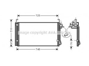 AVA QUALITY COOLING HY5072 kondensatorius, oro kondicionierius 
 Oro kondicionavimas -> Kondensatorius
976063A200