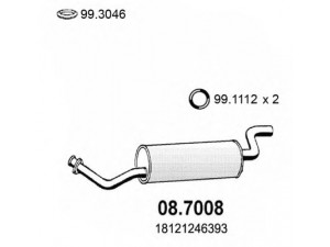 ASSO 08.7008 galinis duslintuvas 
 Išmetimo sistema -> Duslintuvas
18121246393