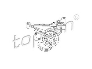 TOPRAN 401 142 alyvos siurblys 
 Variklis -> Tepimas -> Alyvos siurblys/dalys -> Alyvos siurblys
111 180 02 01, 111 180 03 01, 111 180 08 01