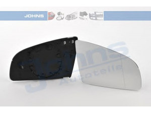 JOHNS 13 10 38-81 veidrodėlio stiklas, išorinis veidrodėlis 
 Kėbulas -> Keleivių kabina -> Veidrodėlis
8E0 857 536E