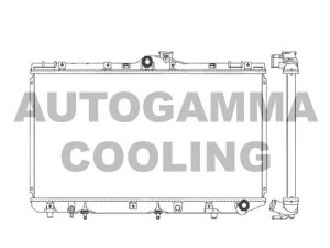 AUTOGAMMA 101274 radiatorius, variklio aušinimas
1640064640