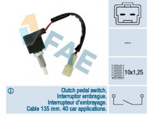 FAE 24542 jungiklis, sankabos valdiklis 
 Komforto sistemos -> Važiavimo režimo programinis reguliatorius
93840-23900, 93840-24000, 93840-24100