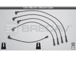 BRECAV 25.522 uždegimo laido komplektas 
 Kibirkšties / kaitinamasis uždegimas -> Uždegimo laidai/jungtys