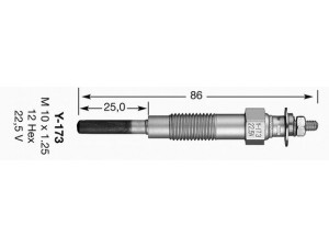 NGK 7425 kaitinimo žvakė
EE 960 01, 6054330901