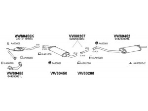 VENEPORTE 800637 išmetimo sistema 
 Išmetimo sistema -> Išmetimo sistema, visa