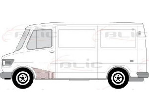 BLIC 6505-06-3545045P pakoja 
 Kėbulas -> Keleivių kabina -> Vieta kojoms/durų ramstis