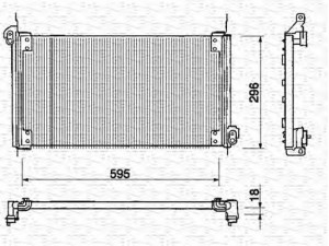 MAGNETI MARELLI 350203131000 kondensatorius, oro kondicionierius 
 Oro kondicionavimas -> Kondensatorius
46527737
