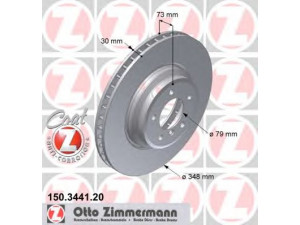 ZIMMERMANN 150.3441.20 stabdžių diskas 
 Dviratė transporto priemonės -> Stabdžių sistema -> Stabdžių diskai / priedai
3411 6 770 729, 3411 6 855 000