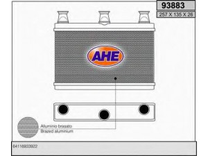 AHE 93883 šilumokaitis, salono šildymas 
 Šildymas / vėdinimas -> Šilumokaitis
64116933922