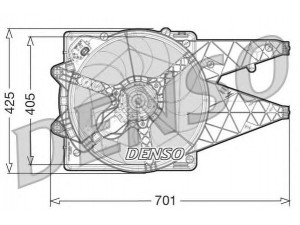 DENSO DER09100 ventiliatorius, radiatoriaus
51821155