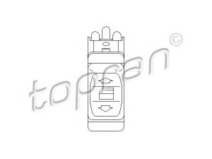 TOPRAN 401 515 jungiklis, lango pakėliklis 
 Vidaus įranga -> Elektrinis lango pakėliklis
126 820 62 10