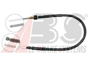 A.B.S. K16327 trosas, stovėjimo stabdys 
 Stabdžių sistema -> Valdymo svirtys/trosai
46430-28200