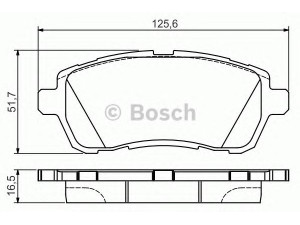 BOSCH 0 986 495 108 stabdžių trinkelių rinkinys, diskinis stabdys 
 Techninės priežiūros dalys -> Papildomas remontas
1550219