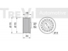 TREVI AUTOMOTIVE TA1076 kreipiantysis skriemulys, V formos rumbuotas diržas 
 Diržinė pavara -> V formos rumbuotas diržas/komplektas -> Laisvasis/kreipiamasis skriemulys
1192000470, A1192001470