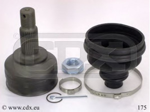 CDX 175 jungčių komplektas, kardaninis velenas 
 Ratų pavara -> Sujungimai/komplektas