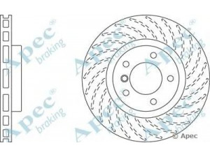 APEC braking DSK2004 stabdžių diskas 
 Stabdžių sistema -> Diskinis stabdys -> Stabdžių diskas
34112227172, 34112227738