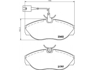 HELLA PAGID 8DB 355 018-891 stabdžių trinkelių rinkinys, diskinis stabdys 
 Techninės priežiūros dalys -> Papildomas remontas
425224, 425226, 425455, E172354
