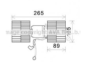 AVA QUALITY COOLING FD8569 elektrovariklis, vidinis pūtiklis 
 Šildymas / vėdinimas -> Orpūtė/dalys
1015485, 6183121, 6615907, 7112175