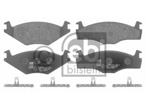 FEBI BILSTEIN 16076 stabdžių trinkelių rinkinys, diskinis stabdys 
 Techninės priežiūros dalys -> Papildomas remontas
191 698 151 B, 191 698 151 G, 321 698 151 B