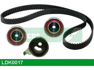 LUCAS ENGINE DRIVE LDK0017 paskirstymo diržo komplektas 
 Techninės priežiūros dalys -> Papildomas remontas