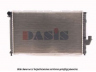 AKS DASIS 080540N radiatorius, variklio aušinimas 
 Aušinimo sistema -> Radiatorius/alyvos aušintuvas -> Radiatorius/dalys
82449675