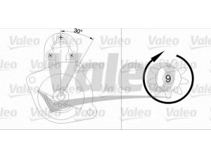 VALEO 433314 starteris
6005003152, 7700026780, 7700501670
