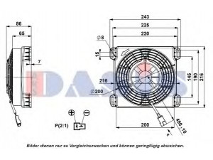 AKS DASIS 870335N pūtiklis, oro kondicionierius