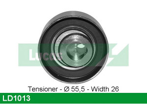 LUCAS ENGINE DRIVE LD1013 įtempiklio skriemulys, paskirstymo diržas