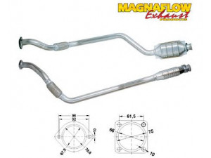 MAGNAFLOW 85047D katalizatoriaus keitiklis 
 Išmetimo sistema -> Katalizatoriaus keitiklis
1244909820